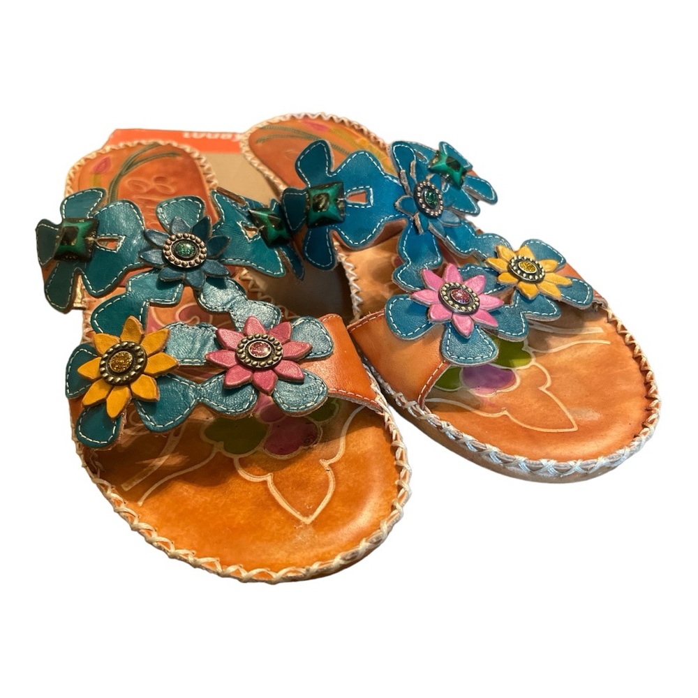 Elite by Corkys Floral Sandals - Picture 3 of 6